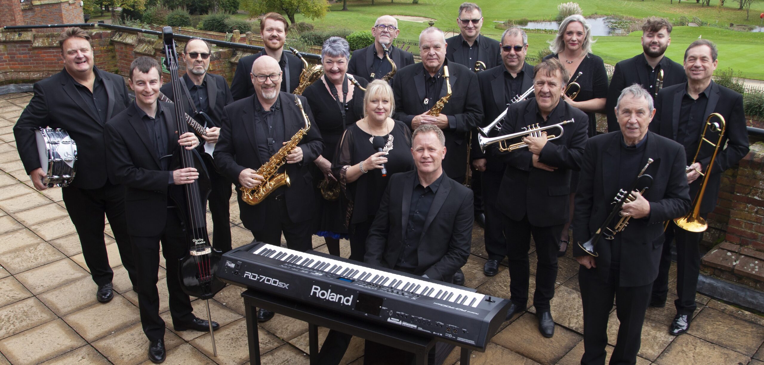 The Front Row Big Band - One of the East's Best Big Bands, performing across Norwich, Kings Lynn, Dereham, Cromer, Gorleston, and East Anglia.