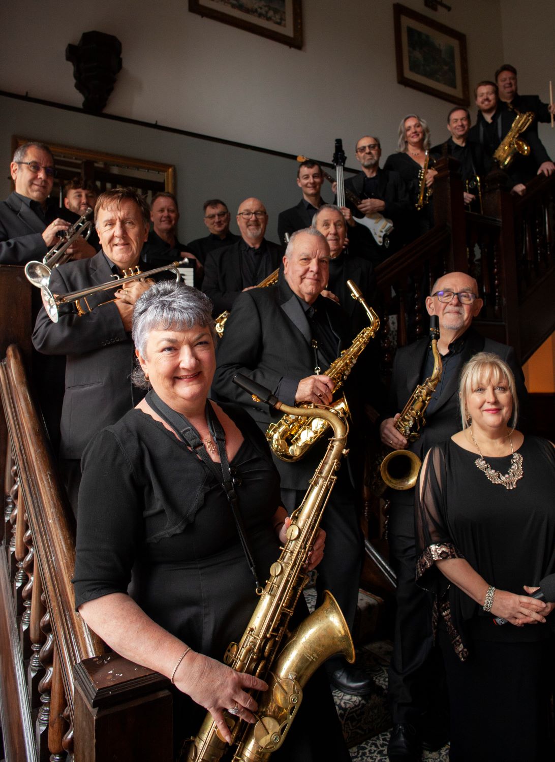Playing music from Count Basie, Stan Kenton, and Tommy Dorsey, the Front Row Big Band are sure to entertain you in Norwich, Norfolk.